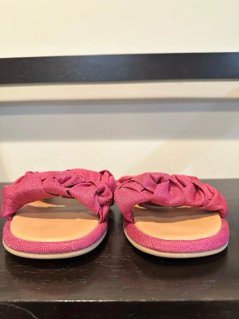 Universal Thread Meg Knotted Slide Sandals Pink Size 8 NWOT